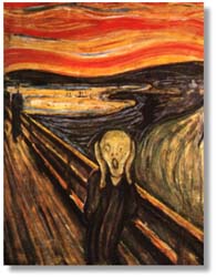 E.Munch, Krzyk